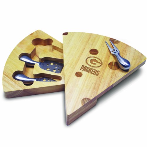 Nfl Green Bay Packers Swiss Cheese Set With Cheese Tools