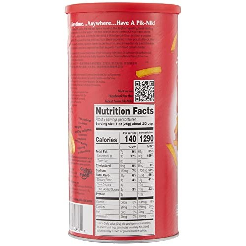 Pik-Nik Ketchup Fries, Thick Cut Potato Sticks, 255g/9 oz. {Impo...