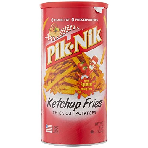 Pik-Nik Ketchup Fries, Thick Cut Potato Sticks, 255g/9 oz. {Impo...