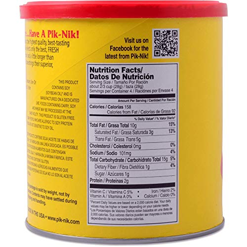 Pik-Nik Original Shoestring Potatoes 113g, 3 Pack