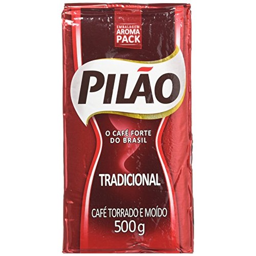 Pilao Roasted &Amp; Ground Coffee - 17.6 Oz - Café Pilão Torrado E M