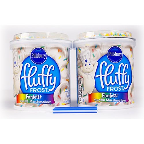 Bundle:Pillsbury Frosting with FREE candles Fluffy Frost Vanill...