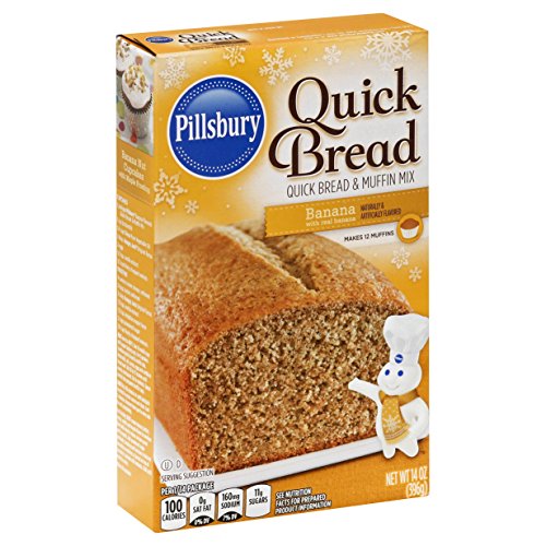 Pillsbury Quick Bread Mix, Banana, 14 Oz