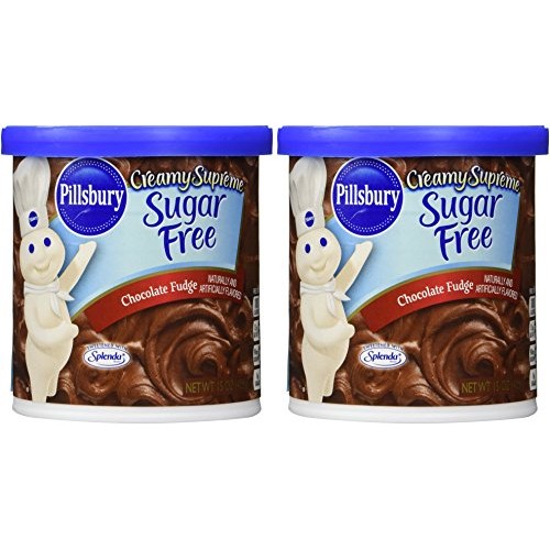 Pillsbury Creamy Supreme Sugar Free Chocolate Fudge Frosting 15