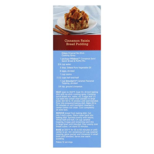 Pillsbury Cinnamon Swirl Quick Bread, 17.4 Ounce