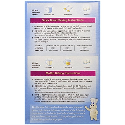 Pillsbury Cranberry Quick Bread Mix - 15.6 oz