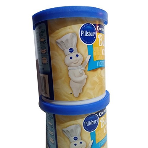 Pillsbury Creamy Supreme Buttercream Frosting 16 oz Pack of 2 Pillsbury Creamy Supreme Buttercream Frosting 16 oz Pack of 2