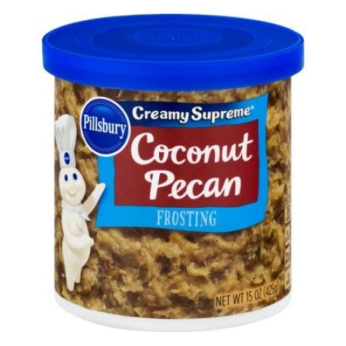 Pillsbury Creamy Supreme Coconut Pecan Frosting Pack of 2