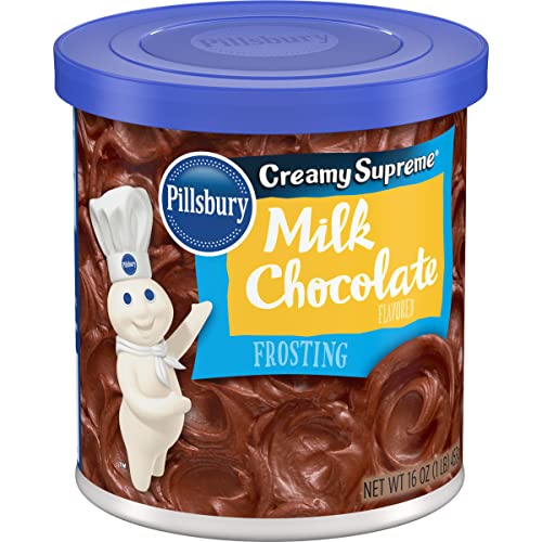 Pillsbury Creamy Supreme Milk Chocolate Dessert Frosting Pack o...
