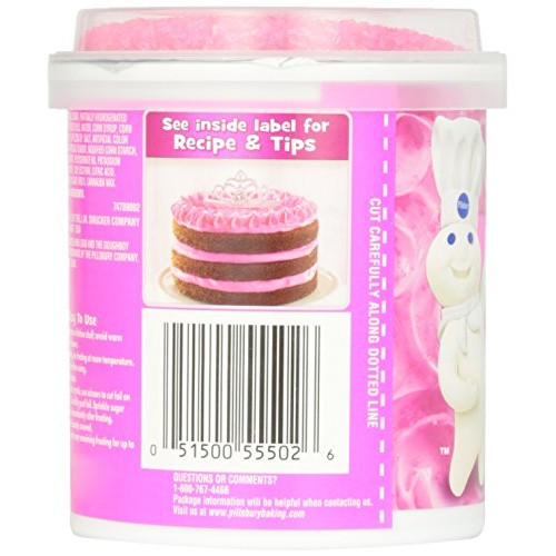 Pillsbury Funfetti Frosting Hot Pink Cake Icing