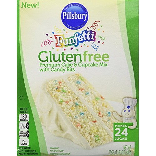 Pillsbury Funfetti Gluten Free Cake And Cupcake Mix Bundle Of 2