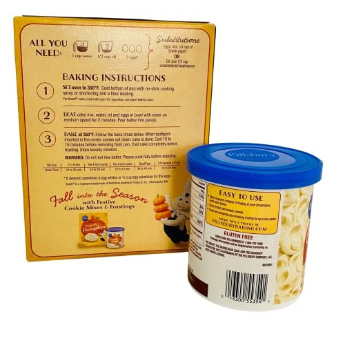 Pillsbury Moist Supreme Perfectly Pumpkin Premium Cake Mix 15.2...