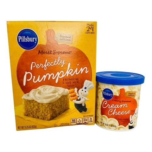 Pillsbury Moist Supreme Perfectly Pumpkin Premium Cake Mix 15.2...