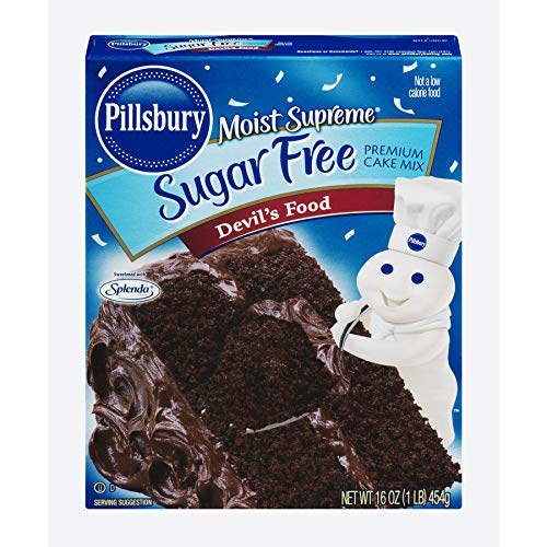 Pillsbury Moist Supreme Sugar Free Devils Food Cake Mix Pack O