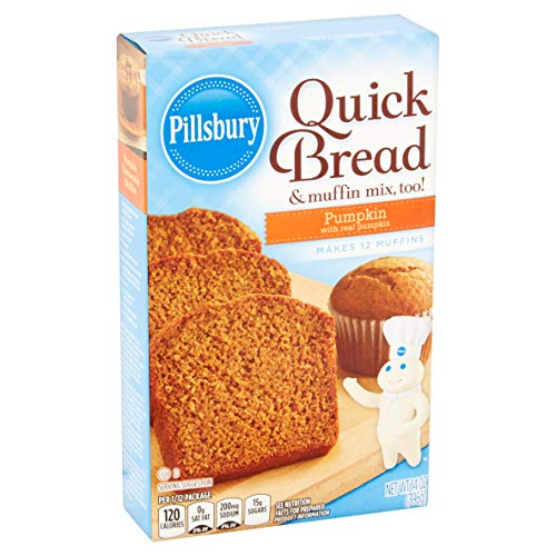 Pillsbury Pumpkin Quick Bread 14oz Box Pack of 6