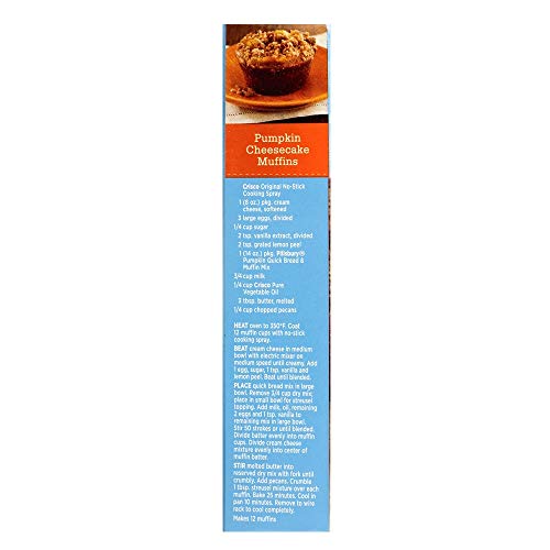 Pillsbury Quick Bread and Muffin Baking Mix, Pumpkin, 14-Ounce B...