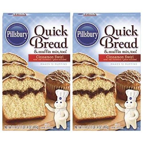 Pillsbury Quick Bread & Muffin Mix Pack of 2