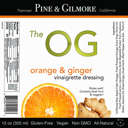 The Og 12Oz - A Savory Orange Ginger Sesame Vinaigrette &Amp; Marinade