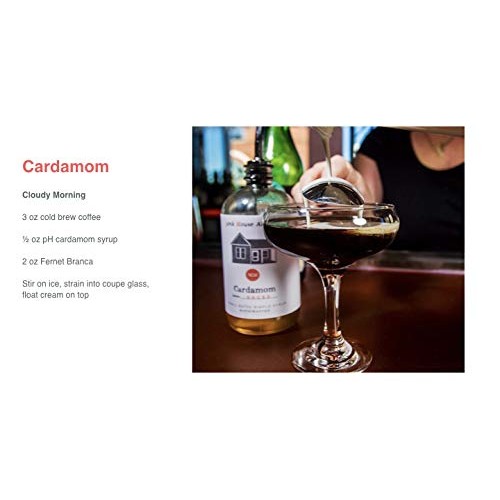 Pink House Alchemy Cardamom Syrup - 16 Oz Simple Syrup Cocktail
