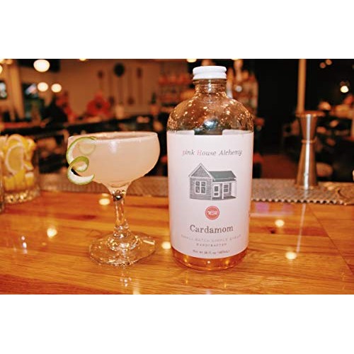 Pink House Alchemy Cardamom Syrup - 16 Oz Simple Syrup Cocktail