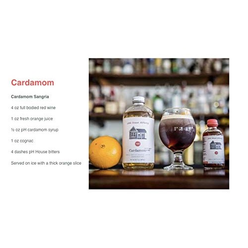 Pink House Alchemy Cardamom Syrup - 16 Oz Simple Syrup Cocktail