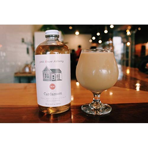 Pink House Alchemy Cardamom Syrup - 16 Oz Simple Syrup Cocktail
