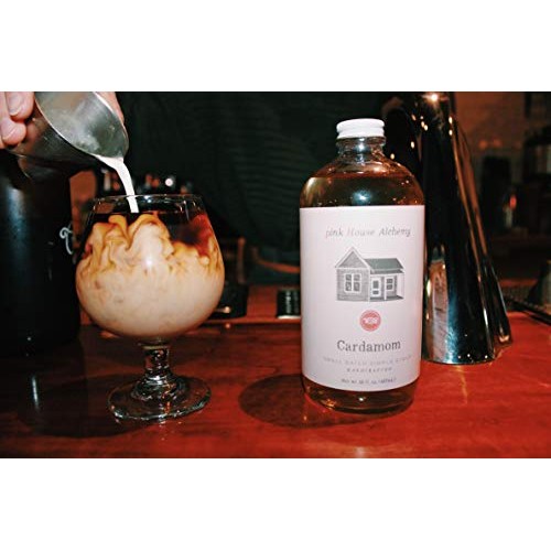 Pink House Alchemy Cardamom Syrup - 2 / 16 Oz Simple Syrup Cockt