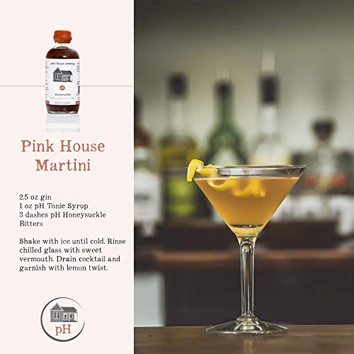Pink House Alchemy Honeysuckle Bitters - 4 Oz Essential For Cock