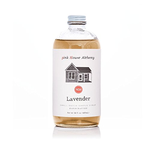 Pink House Alchemy Lavender Syrup - 16 Oz Simple Syrup Cocktail