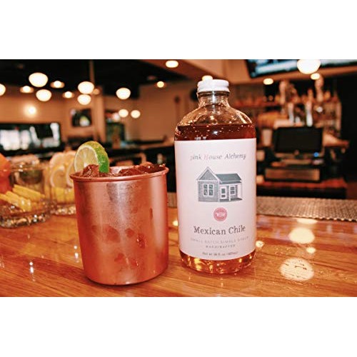 Pink House Alchemy Mexican Chile - Simple Syrup 16 Oz - Best Cin