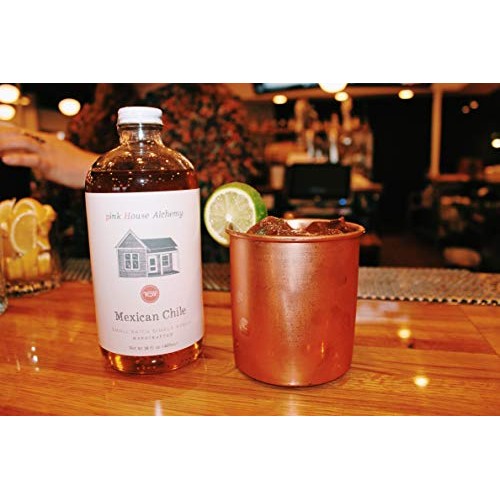 Pink House Alchemy Mexican Chile - Simple Syrup 16 Oz - Best Cin