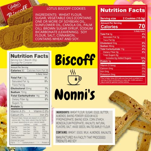 Tea And Cookies Gift Set – 5 Tea Bag Assortment 5 Unique Flavors