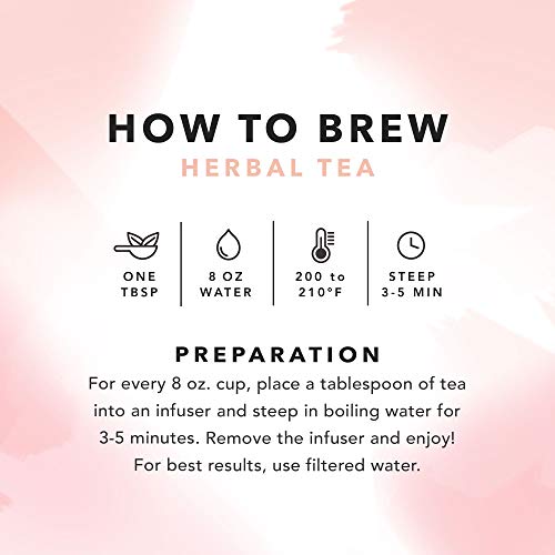 Pinky Up Peppermint Macaron Loose Leaf Tea, Herbal Tea, Caffeine