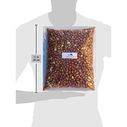 Pinstar Premium Raw Red Skin Peanuts, 5 Pounds