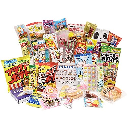 40 Japanese Sweets Assortment Gift OSUSHI DAGASHI Set Japanese...