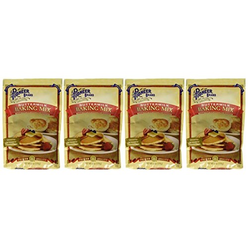 Pioneer Buttermilk Biscuit &Amp; Baking Mix, 6 Oz 4 Pack