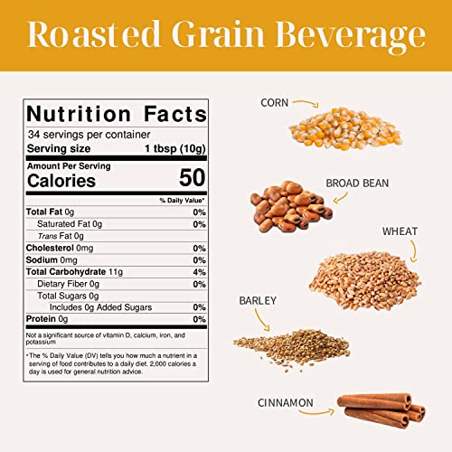 Pioneer Roasted Beverage 12 Oz Bag, Healthy Coffee Alternative,