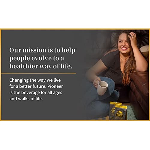 Pioneer Roasted Beverage 12 Oz Bag, Healthy Coffee Alternative,