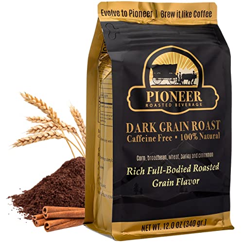 Pioneer Roasted Beverage 12 Oz Bag, Healthy Coffee Alternative,