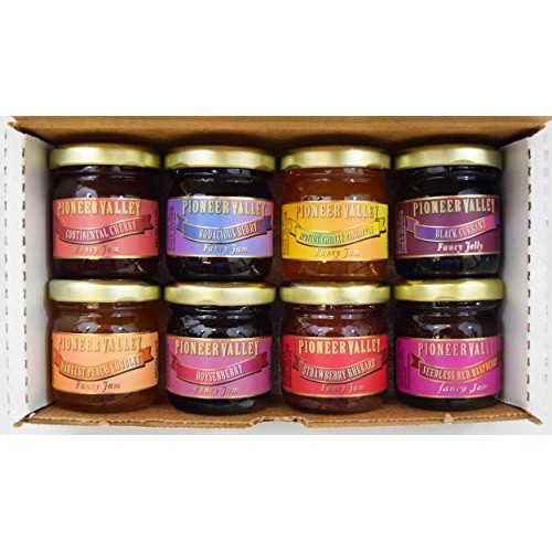 Pioneer Valley Souvenir Boxed Gourmet Jam & Jelly Sampler Gift Set
