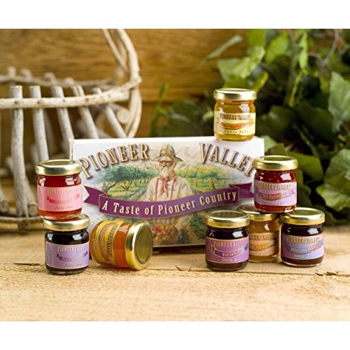 Pioneer Valley Souvenir Boxed Gourmet Jam & Jelly Sampler Gift Set