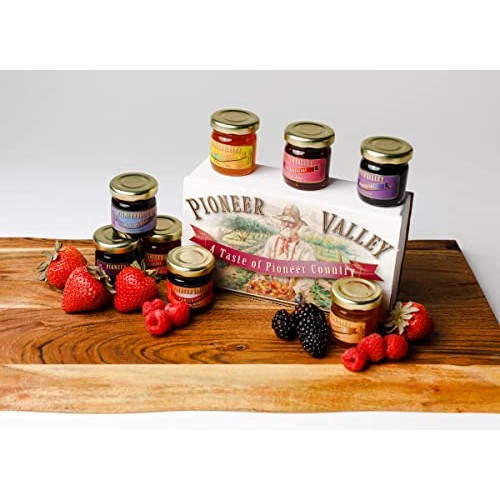 Pioneer Valley Souvenir Boxed Gourmet Jam & Jelly Sampler Gift Set