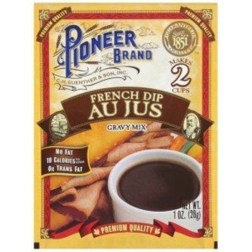 Pioneer Brand Gravy Mix, French Au Jus 1 Oz Pack Of 6