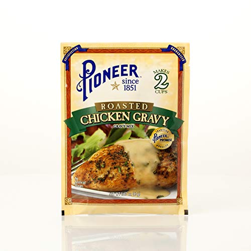 Pioneer Brand Roasted Chicken Gravy Mix Packets 1.67 Oz Pack Of 6