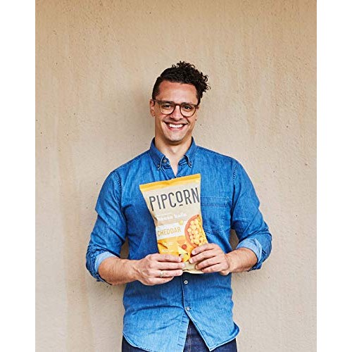 Pipcorn Heirloom Cheese Balls - Cheddar 3 Pack Of 4.5Oz Bags -