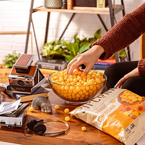 Pipcorn Heirloom Cheese Balls - Cheddar 3 Pack Of 4.5Oz Bags -