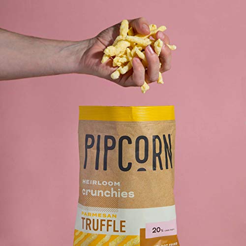 Pipcorn Heirloom Crunchies Truffle Parmesan 7 Ounce Pack Of 3