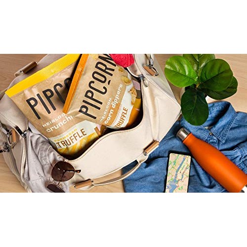 Pipcorn Heirloom Crunchies Truffle Parmesan 7 Ounce Pack Of 3