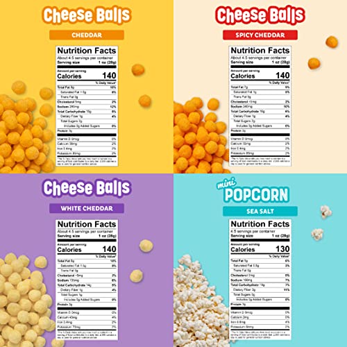 Shark Tank Sampler by Pipcorn - 8ct Variety Pack - Healthy Snack...