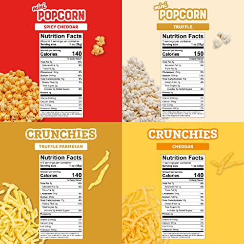 Shark Tank Sampler by Pipcorn - 8ct Variety Pack - Healthy Snack...